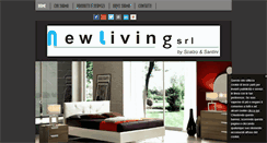 Desktop Screenshot of newlivingmobili.com